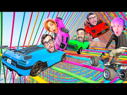 DISTRUGGO I MIEI AMICI NEL FACE TO FACE SU GTA 5!