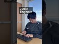 Senior Programmers vs Junior Developers #shorts - Michael Song (miso) Senior Programmers vs Junior Developers #shorts