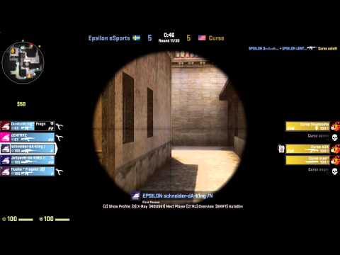 RAW Match Hightlights | Epsilon vs Curse - DreamHack Summer 2013 CS:GO