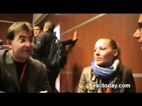 San Marinese Interview - Valentina Monetta in Amsterdam