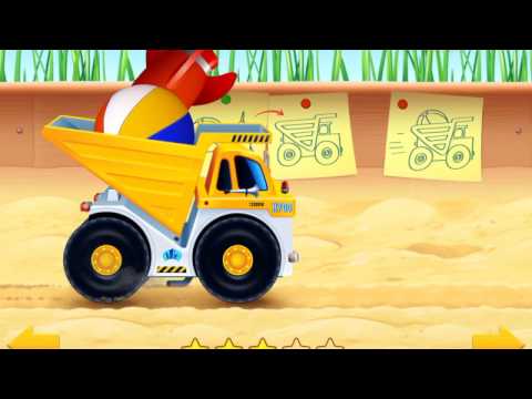 Машинки. Мультик игра про карерский самосвал для детей от 1-5 лет