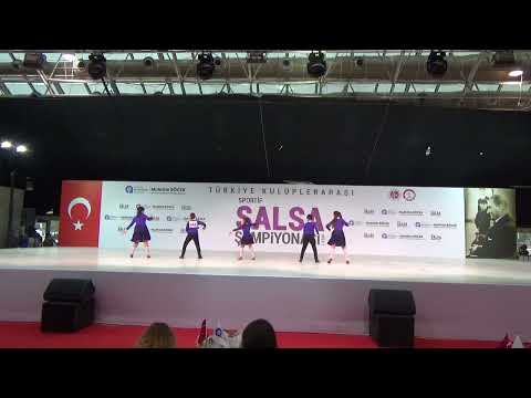 2021-2022 TDSF SPORTİF SALSA 1. ETAP ANTALYA - ÇOCUKLAR KARAYİP GRUP ŞOV CRAZY STUDENT