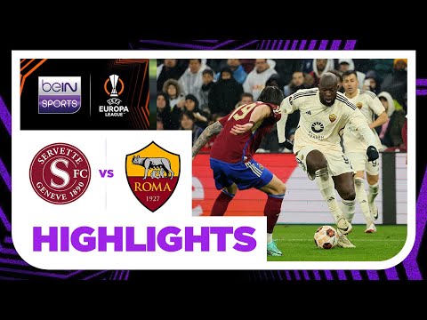 Servette v Roma | Europa League 23/24 | Match Highlights