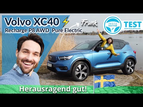 Volvo XC40 Recharge P8 AWD | Elektro-SUV mit richtig viel Kraft und herausragendem Fahrgefühl