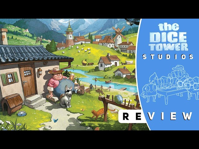 ボドゲレビュー『コージー・ステッカー・ヴィレ/Cozy Stickerville』