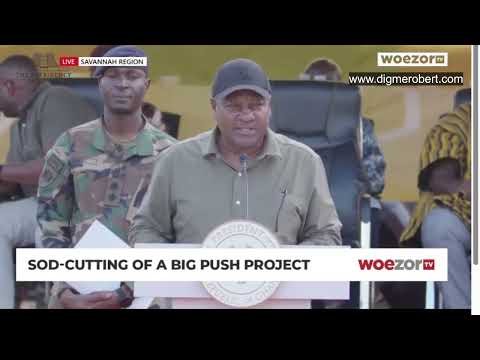 President John Dramani Mahama explains why he has rescheduled to cut sod ofe the Wa Navorongo road