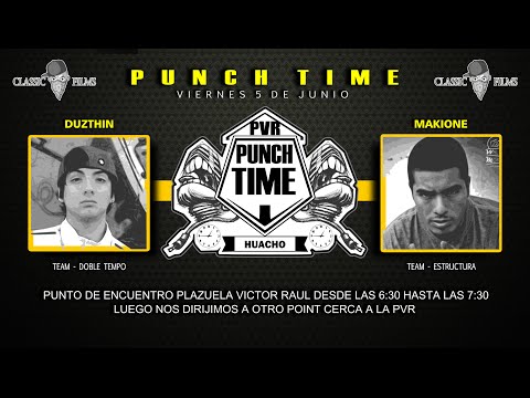 Duzthin vs Makione (PUNCH TIME) BATALLAS ESCRITAS Primera edicion