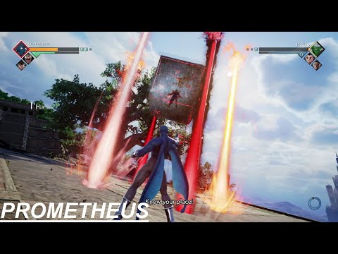 Jump Force Deluxe Edition: "Prometheus Full Fight Scene" Nintendo Switch Gameplay
