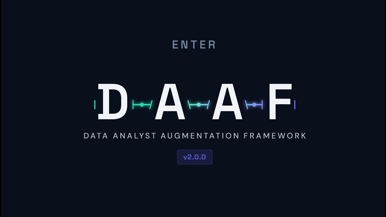 Watch the DAAF v2.0.0 Showcase