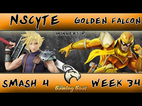 Geneva Smash 34 - NScyte (Cloud) Vs. Golden Falcon (Captain Falcon) Smash 4 Winners R1 - Smash Wii U
