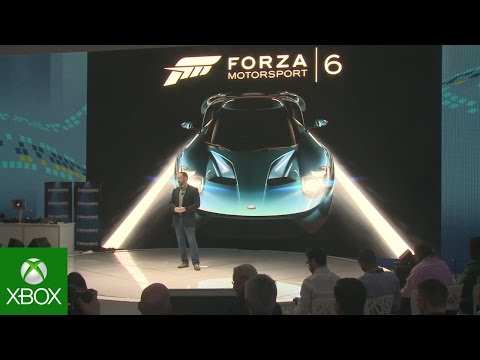 Forza Motorsport 6 Announce Event