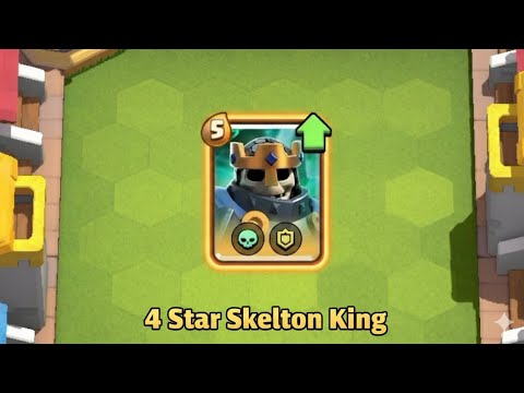 4-Star Skeleton King: The Undead Ruler of Merge Tactics