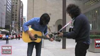 Arkells — &quot;Deadlines&quot; acoustic, Busking for Change