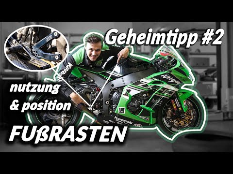 2. GEHEIMTIPP MOTORRAD | ÄUSSERE FUSSRASTE | POSITION UND NUTZUNG | Motorrad Rennstrecke | MEINDL