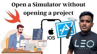 How to open a Simulator in Xcode 14+ without opening a project