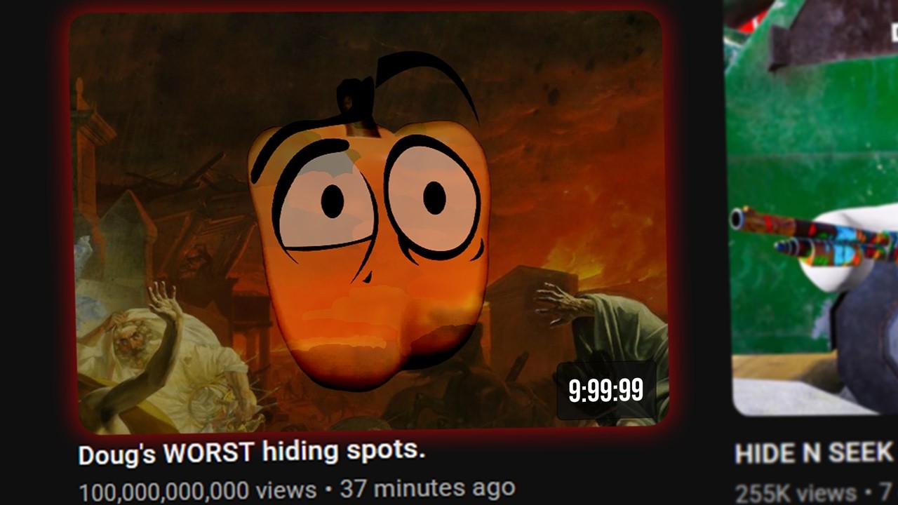 My friends keep making fun of my hiding spots