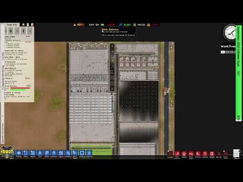 Lets Play Prison Architect S2 Episode 19: Despite oversleeping, lets have a short stream!
