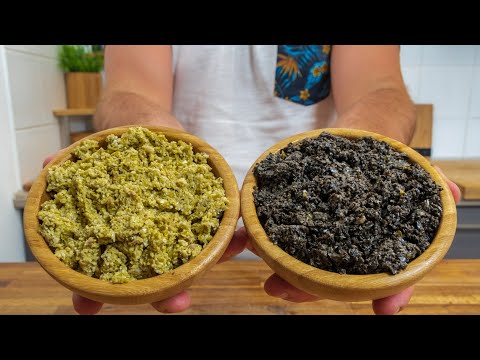 Recette recette tapenade verte