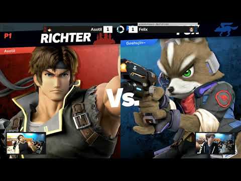 Sink or Swim 155 SSBU Losers Finals - Felix (Fox) vs Asotil (Richter)