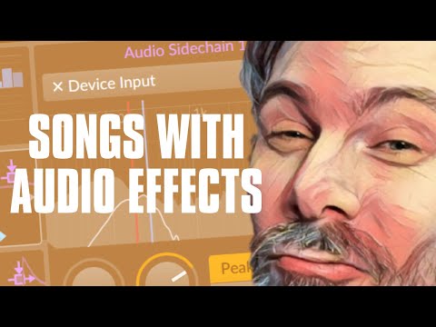 Making Songs with only Audio FX? Bitwig Tutorial