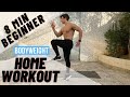 8 MIN BEGINNER HOME WORKOUT - BODYWEIGHT