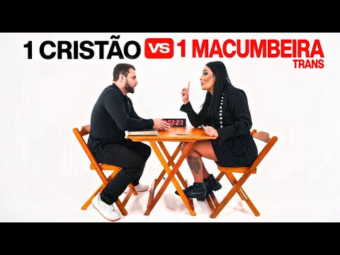 1 CRISTÃO VS 1 MACUMBEIRA TRANS! - CLONE
