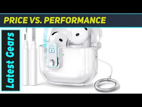 Best Dirrelo AirPods 4 Case: Magnetic Lock & Keychain Perfection