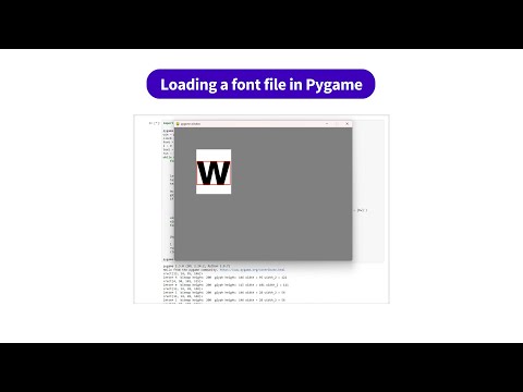 Loading a font file in Pygame | kandi use case