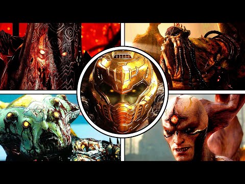 DOOM: The Dark Ages - All Bosses (NO DAMAGE/MAX SLIDERS)