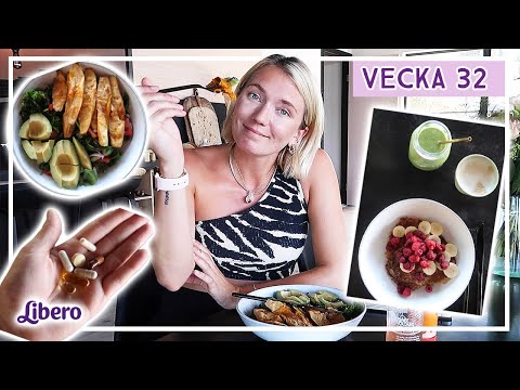 Allt jag äter under en dag som gravid! - Josefin Dahlberg vecka 32