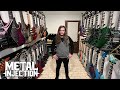 Brandon Ellis of THE BLACK DAHLIA MURDER Guitar Collection Tour | Metal Injection