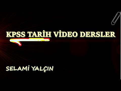 73. Atatürk Dönemi Dış Politika IV  - KPSS TARİH - Selami Yalçın