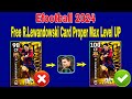 How To Train Lewandowski in efootball 2024 | Lewandowski efootball 2024 Max level