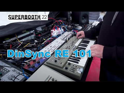 DinSync RE 101 at Superbooth 2022