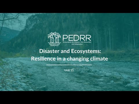 Unit 15 - Sustainable land and water management tools for Eco-DRR