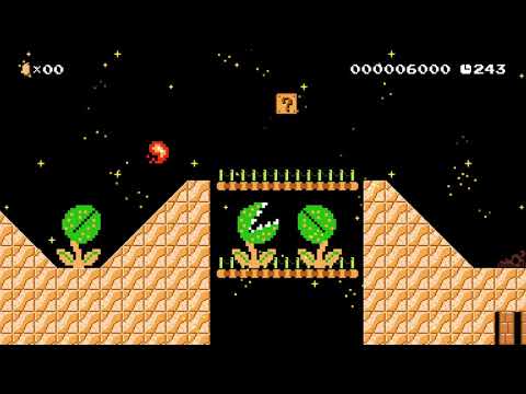 Ice in a desert! by Aktivakti - Super Mario Maker 2 - No Commentary 1cb 022020