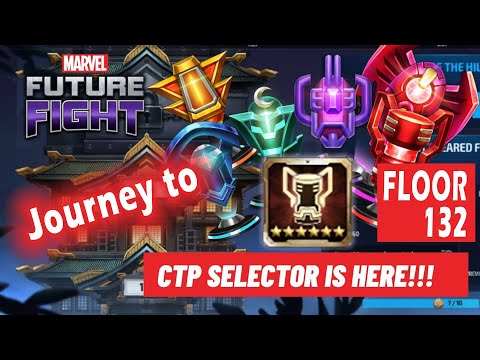 Shadowland First Time Journey to CTP Selector (floor 132) Marvel Future Fight