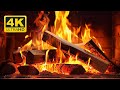 The Best Fireplace 4K 🔥 ( No Music) Fireplace with Crackling Fire Sounds. Cozy Winter Ambience