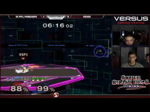 Versus Weekly 06/25/17 - Losers Finals - VS PPG PorkChops (Falco) vs Father (Marth) - Melee