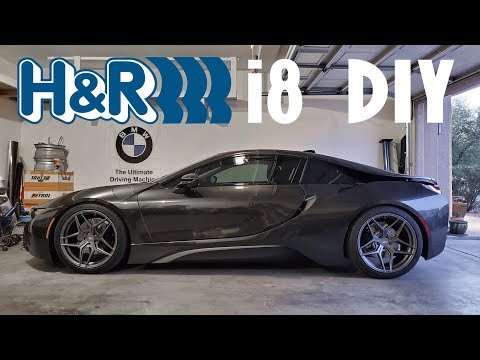 BMW i8 H&R Spring Install DIY
