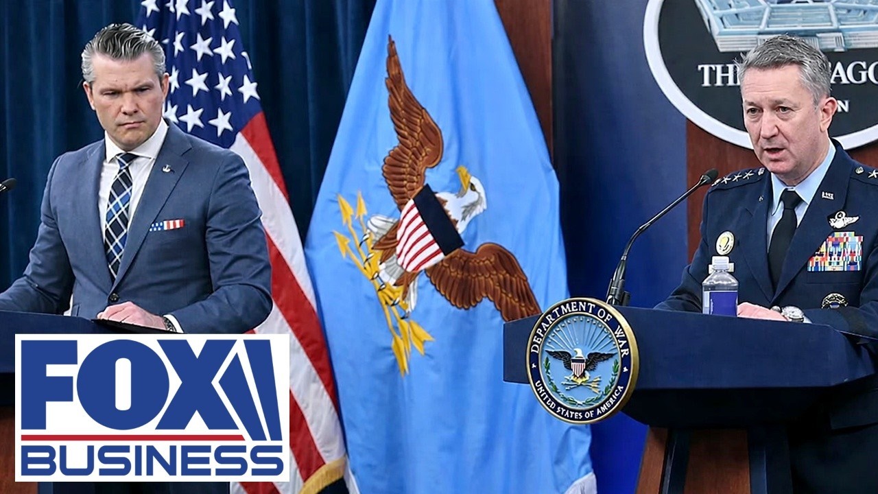 WATCH LIVE: Sec Hegseth, Gen Caine update Operation Epic Fury