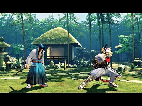 Tachibana Ukyo vs Hattori Hanzo (Hardest AI) - Samurai Shodown