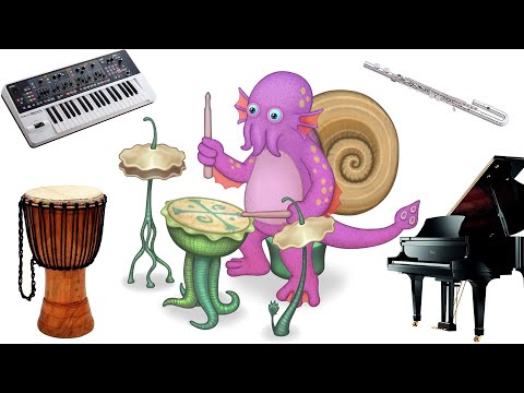 Water Island -  All Voice Actors and Monster Instruments 4K