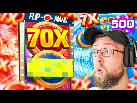 INSANE 7X TOP SLOT COINFLIP GAME SHOW ON CRAZY TIME!