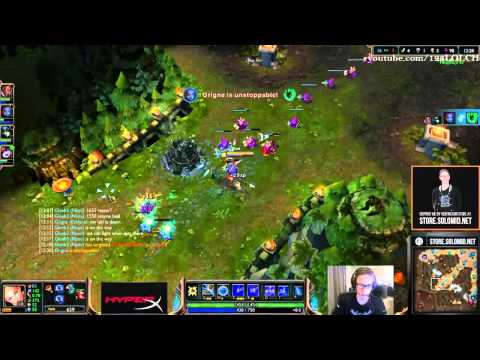 Bjergsen Lux vs Tristana - Mid - [ReplayLol] 7-2014