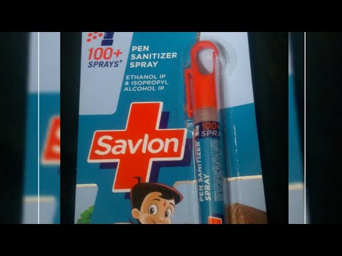 Savlon Pen Sanitizer Review in Hindi