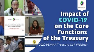 2020 PEMNA Treasury CoP Webinar on Impact of COVID19 on the Core Functions of the Treasury 이미지