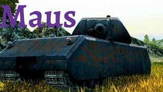 【WoT Blitz】超重戦車 maus　（クソnoobのWoTBlitz）