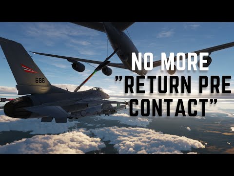How to Stay on the Boom | F-16 Air Refueling Tips | DCS World | Varjo Aero & RTX 4090