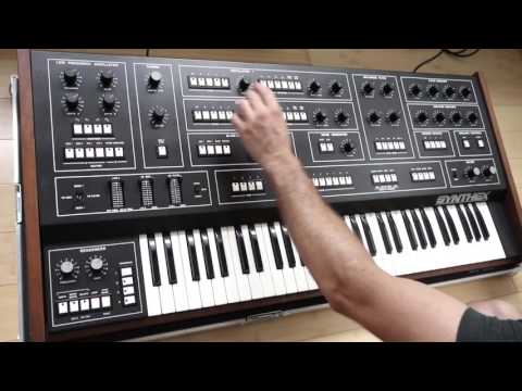 Elka Synthex Demo Rare Vintage Analog Synthesizer Synth